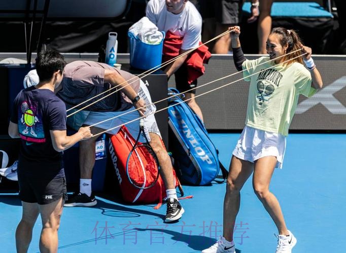 澳网开赛在即 中国球员抓紧训练